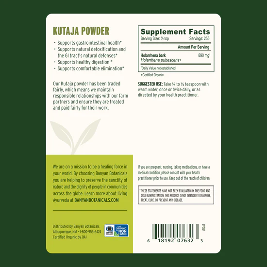 Kutaja Powder 1/2 lb